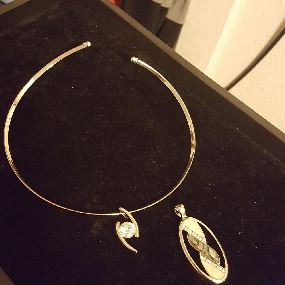Lia Sofia necklace with extra charm